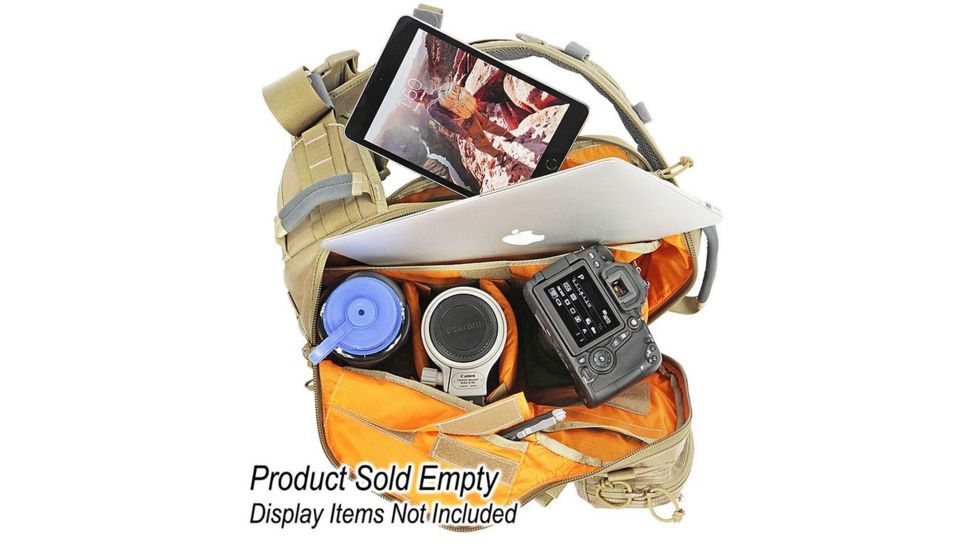 Vanquest Gear JAVELIN 3.0 VSlinger Right-Shoulder-Carry Slingpack, Coyote Tan, Large 760388CT