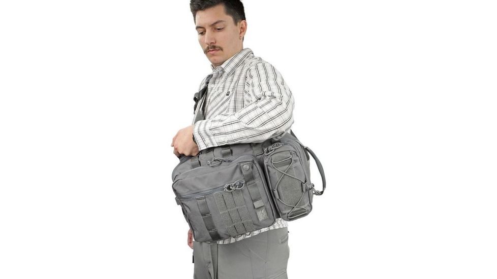 Vanquest Gear JAVELIN 3.0 VSlinger Right-Shoulder-Carry Slingpack, Wolf Gray, Large 760388WG
