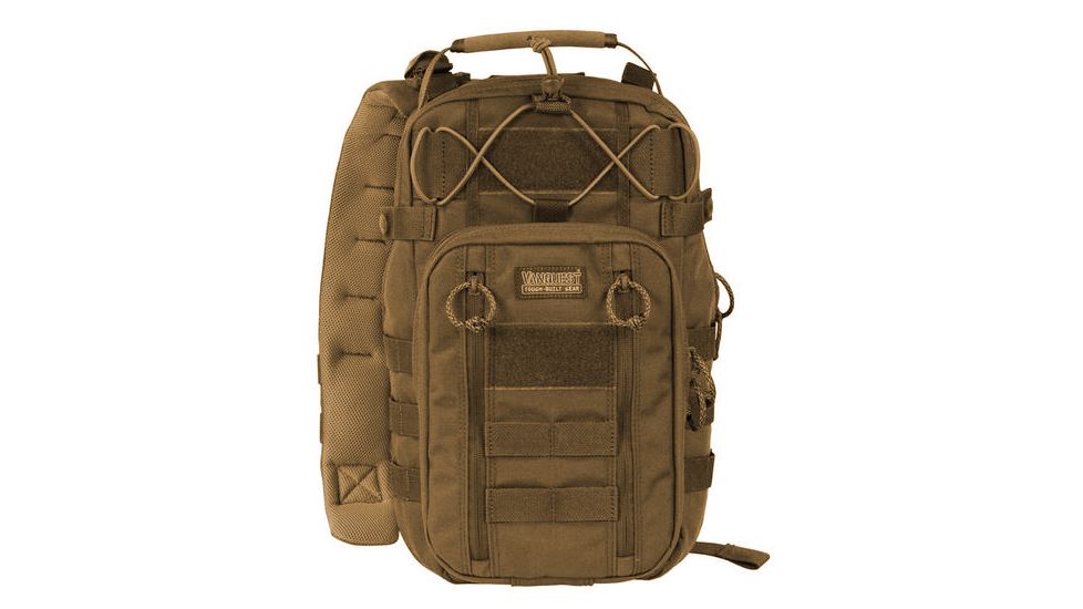 Vanquest Gear KATARA VSlinger Ambidextrous Slingpack, Coyote Tan, Large 764011CT