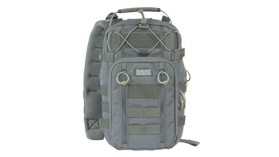 Vanquest Gear KATARA VSlinger Ambidextrous Slingpack, Wolf Gray, Large 764011WG