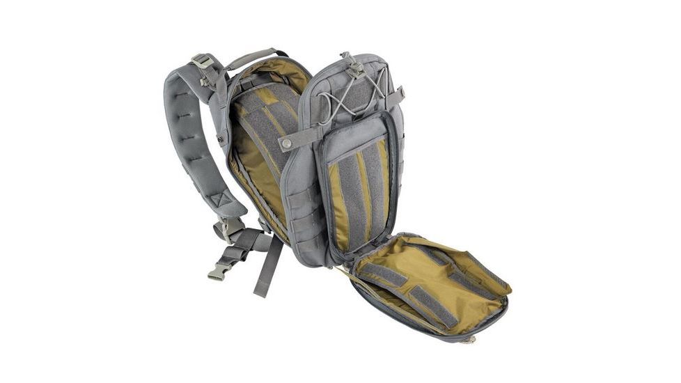Vanquest Gear KATARA VSlinger Ambidextrous Slingpack, Wolf Gray, Large 764011WG