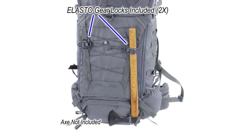 Vanquest Gear Markhor 45 Backpacking Pack, Wolf Gray, Oversized, 773145WG