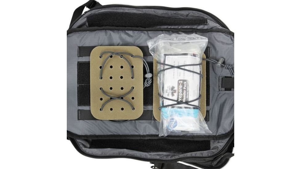 Vanquest Gear MOHL-WEB Hook &amp; Loop Panel, Elastic Cord, Coyote Tan, Small 017701