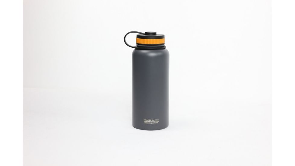 Vanquest Gear Phthalate-Free BPA-Free Insulated 32-oz Stainless Steel Bottle, Wolf Gray, Medium 99WABO32-WG