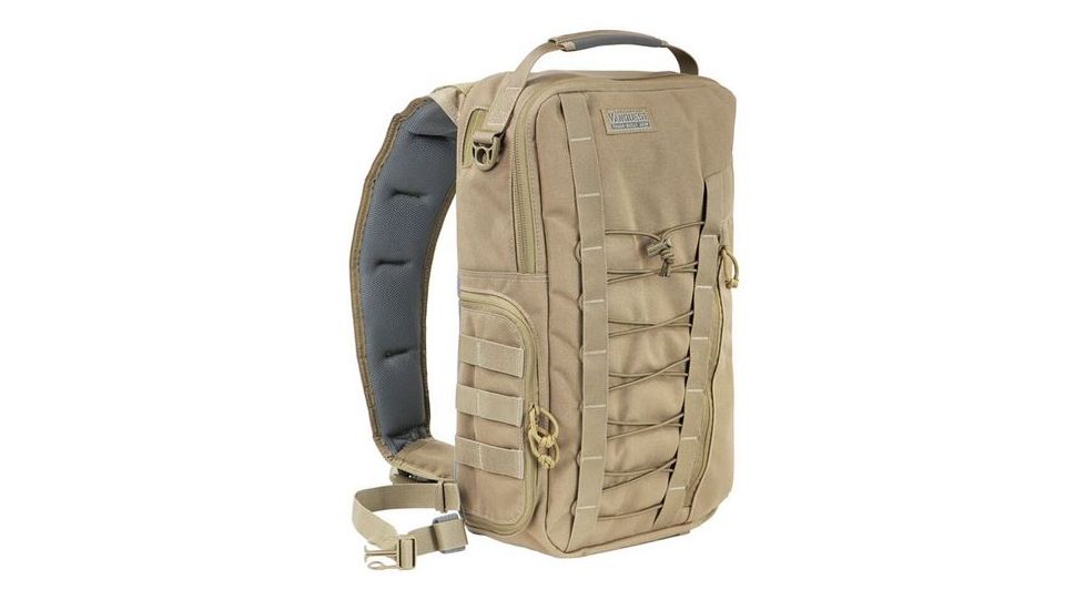 Vanquest Gear PILUM VSlinger Left-Shoulder-Carry Slingpack, Coyote Tan, Large 761277CT