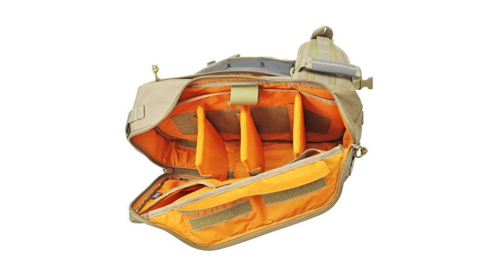 Vanquest Gear PILUM VSlinger Left-Shoulder-Carry Slingpack, Coyote Tan, Large 761277CT