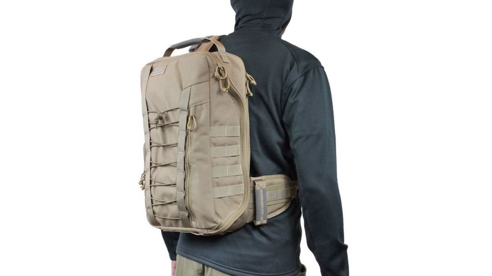 Vanquest Gear PILUM VSlinger Left-Shoulder-Carry Slingpack, Coyote Tan, Large 761277CT