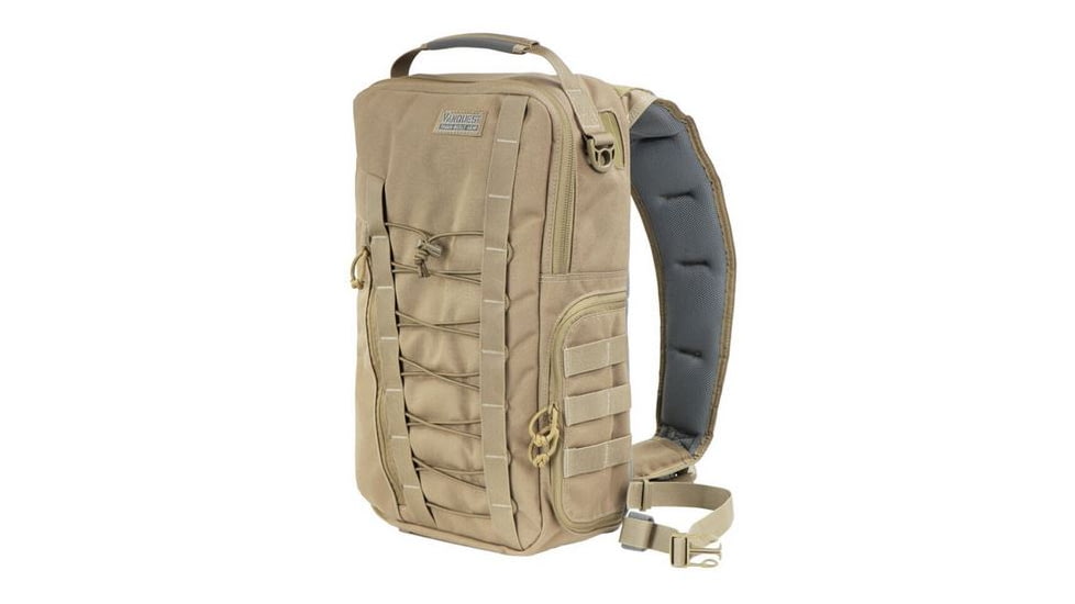 Vanquest Gear PILUM VSlinger Right-Shoulder-Carry Slingpack, Coyote Tan, Large 761288CT
