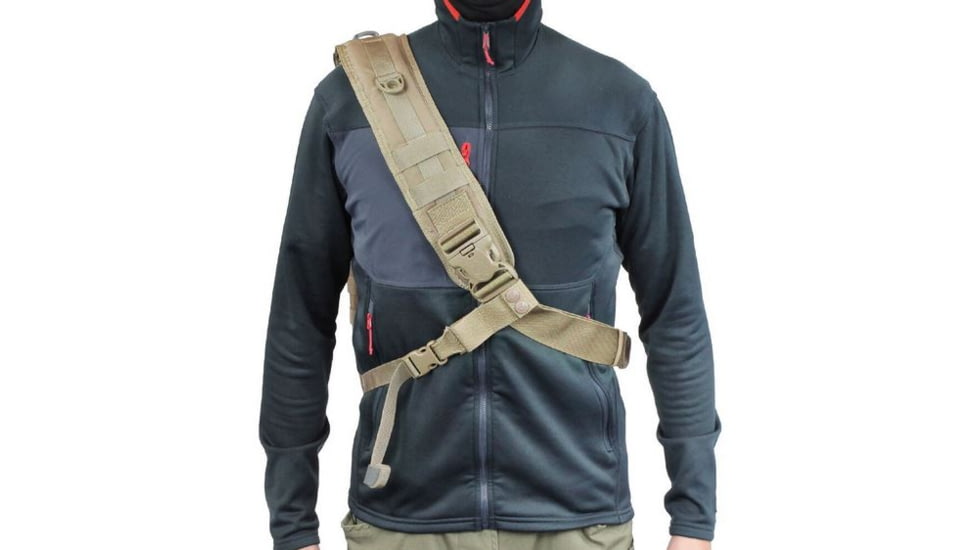 Vanquest Gear PILUM VSlinger Right-Shoulder-Carry Slingpack, Coyote Tan, Large 761288CT