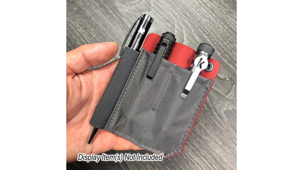 Vanquest Gear Pocket Quiver 3X4 Wallet/Organizer, Red, 4.25x3.25, 013POQU34RD