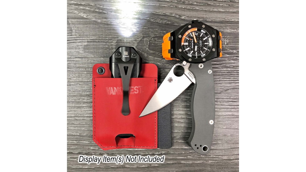 Vanquest Gear Pocket Quiver 3X4 Wallet/Organizer, Red, 4.25x3.25, 013POQU34RD