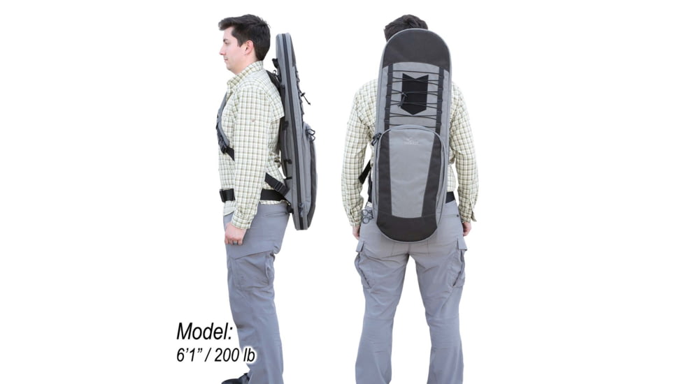 Vanquest Gear RACKIT-36 Gen-2 36in Covert Rifle Case, WG /BK Trim, Large, 750236WGBK