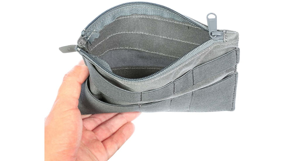 Vanquest Gear Sticky Admin Pouch 5x7, Wolf Gray, Small, 012STADP57WG
