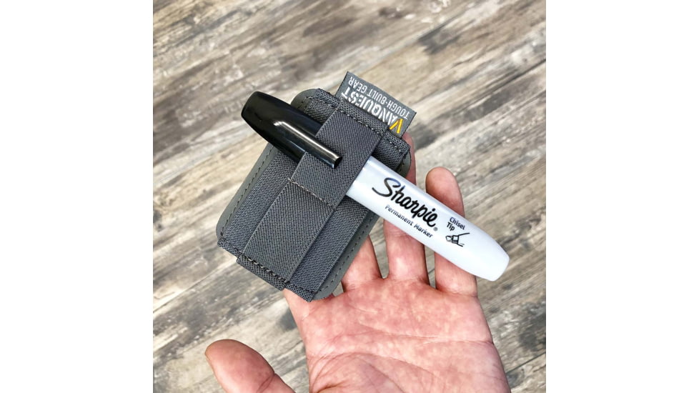 Vanquest Gear Sticky Panel, Wolf Gray, 2x3, 012STPA23