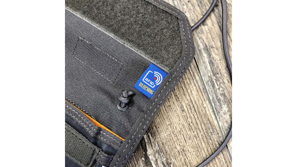 Vanquest Gear Traverse Gen-2 Rfid-Blocking Passport ID Holder, Wolf Gray, Small, 038220WG