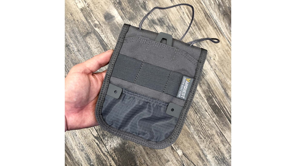 Vanquest Gear Traverse Gen-2 Rfid-Blocking Passport ID Holder, Wolf Gray, Small, 038220WG