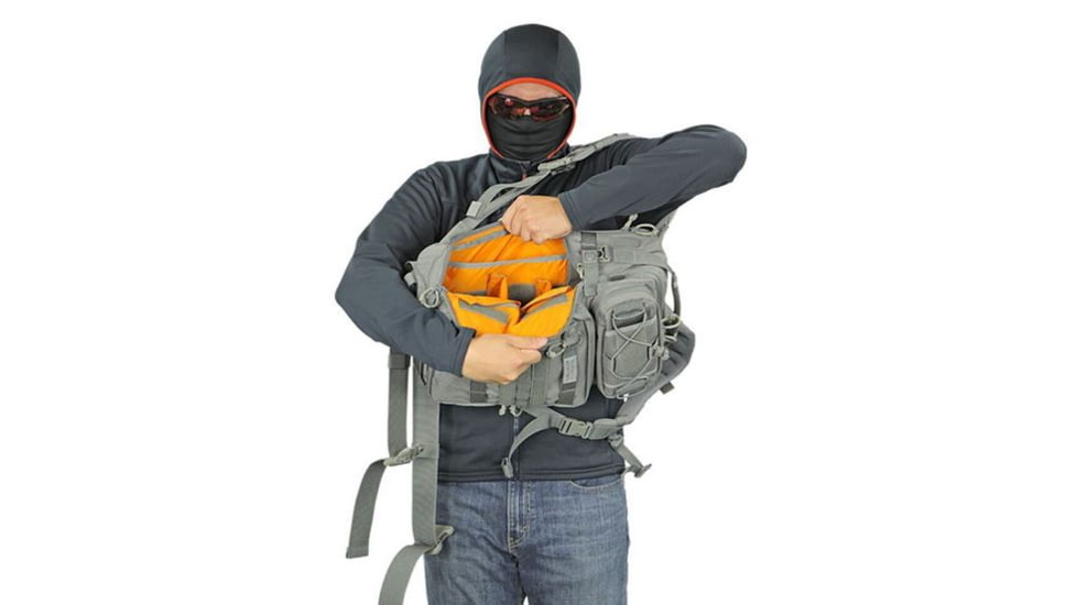 Vanquest Gear TRIDENT-20 Backpack, Wolf Gray, Large 770120WG