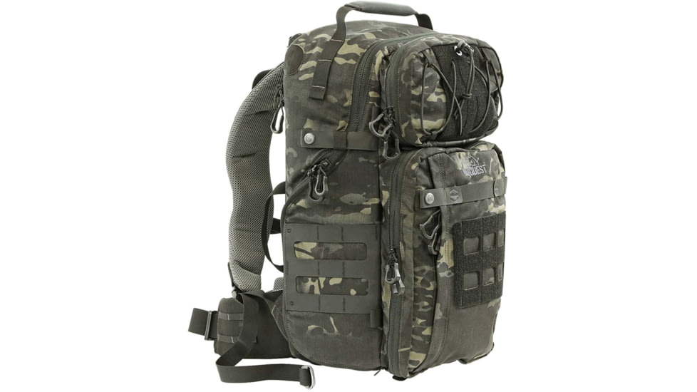 Vanquest Gear Trident-32 Gen-3 Backpack, MultiCam-Black, Large, 770332MCB
