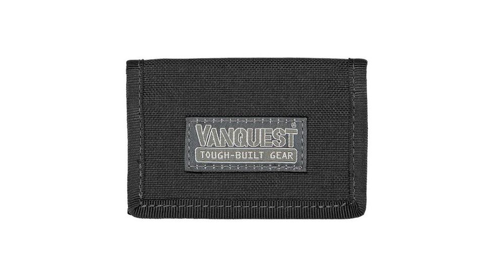 Vanquest Gear VAULT 2.0 RFID-Blocking Wallet, Black, Small 030205BK