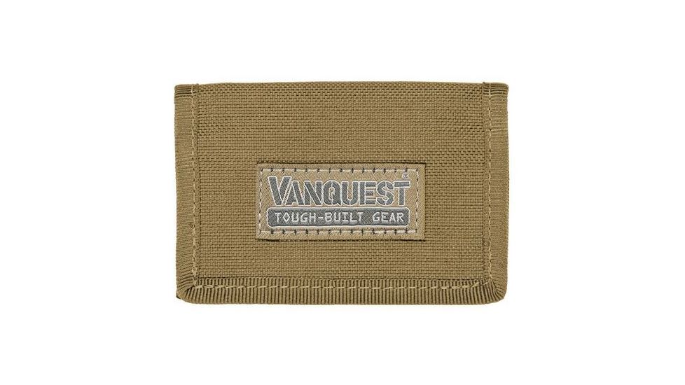 Vanquest Gear VAULT 2.0 RFID-Blocking Wallet, Coyote Tan, Small 030205CT