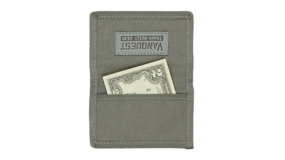 Vanquest Gear VAULT 2.0 RFID-Blocking Wallet, Wolf Gray, Small 030205WG