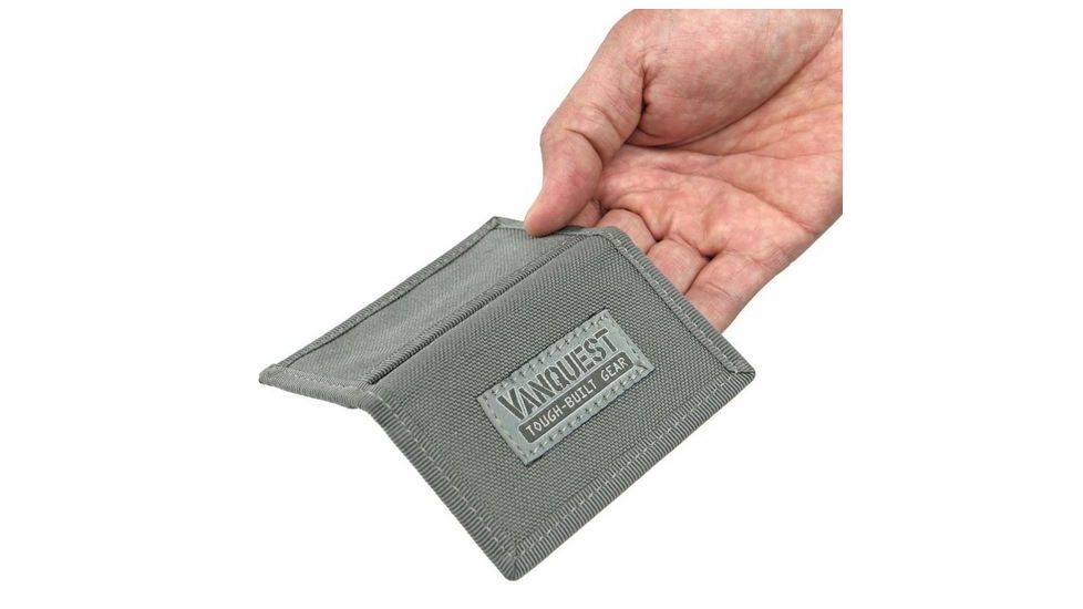 Vanquest Gear VAULT 2.0 RFID-Blocking Wallet, Wolf Gray, Small 030205WG