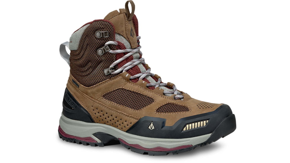 Vasque Breeze AT GTX Hiking Shoes - Womens, Dark Earth/Rum Rasin, 9 US, Wide, 07031W 090