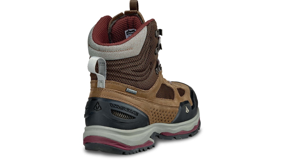 Vasque Breeze AT GTX Hiking Shoes - Womens, Dark Earth/Rum Rasin, 9 US, Wide, 07031W 090