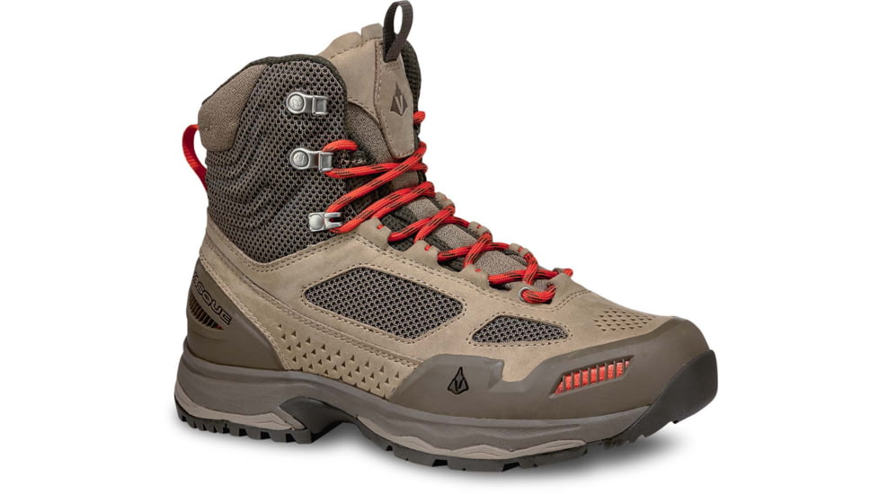 Vasque Breeze AT Hiking Shoes - Womens, Brindle/Red Clay, 7 US, Wide, 07045W 070