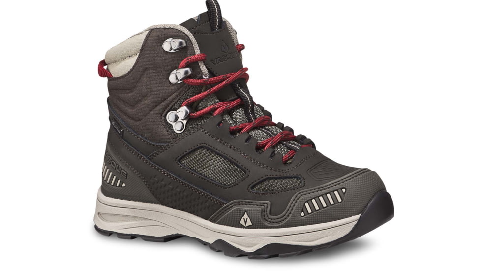 Vasque Breeze AT UltraDry Hiking Shoes - Kids, Brown Olive/Bossa Nova, 2 US, Medium, 07250M 020