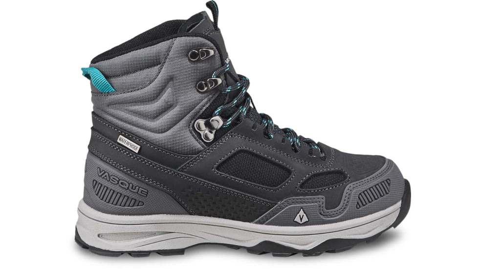 Vasque Breeze AT UltraDry Hiking Shoes - Kids, Magnet/Baltic, 1 US, Medium, 07252M 010