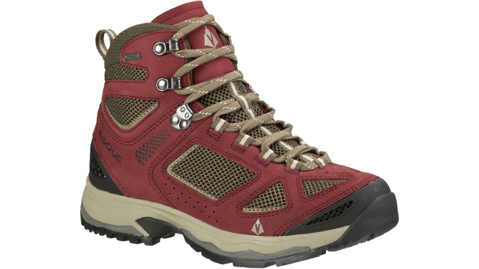 Vasque Breeze III GTX Hiking Boot - Women's-Red Mahogany/Black Olive-Medium-7.5
