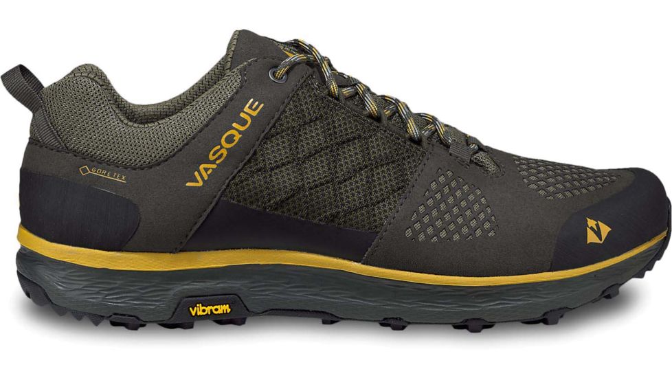 Vasque Breeze LT Low GTX - Mens, Beluga/Olive, Medium, 9, 07358M 090