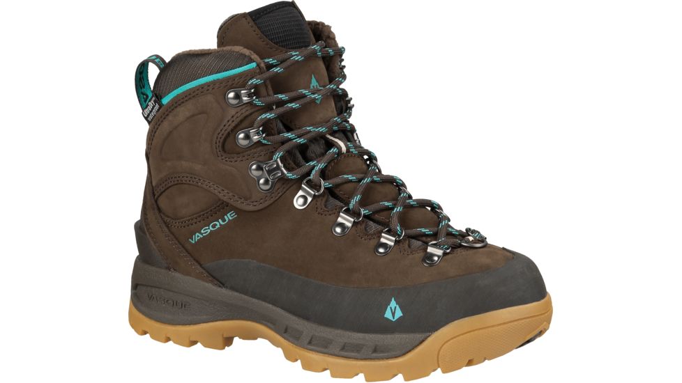 Vasque Snowblime UltraDry Winter Boot - Women's-Turkish Coffee/Scuba Blue-Medium-11