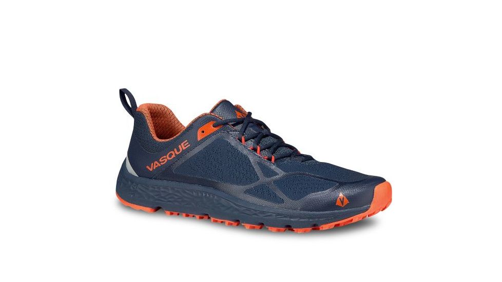 Vasque Velocity AT Hiking Shoes - Men's, Dress Blues/Flame, Medium, 12, 07648M-120