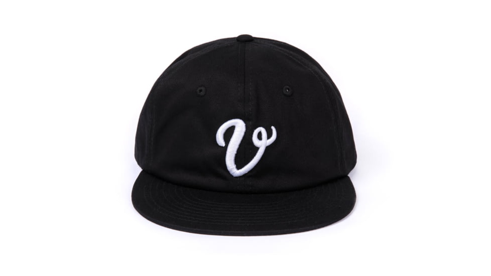 Vast Big V Snapback Hat, One Size B3279-Black