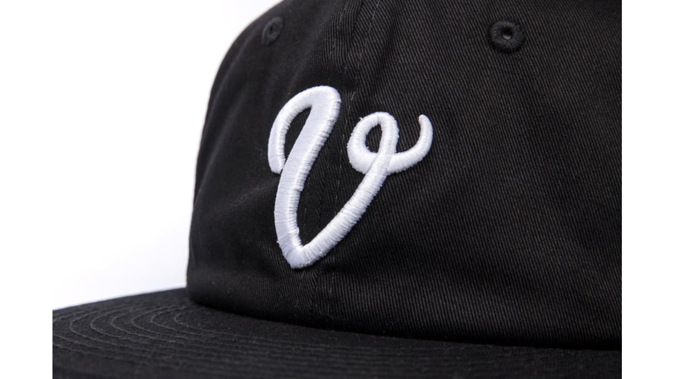 Vast Big V Snapback Hat, One Size B3279-Black