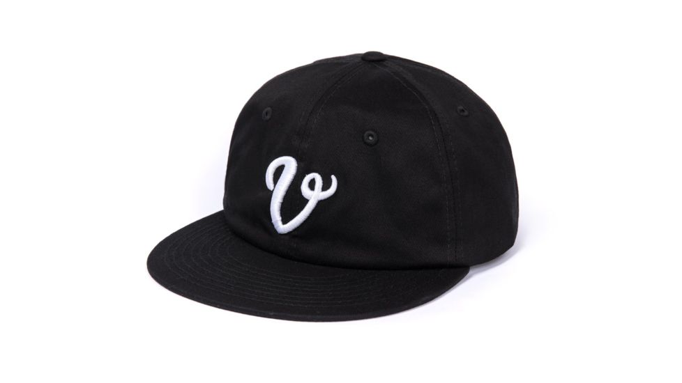 Vast Big V Snapback Hat, One Size B3279-Black