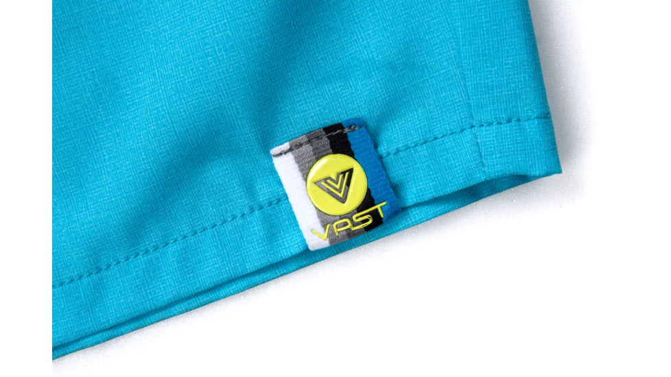 Vast Linen Mondos Men's Boardshort, Aqua, B3247-Aqua