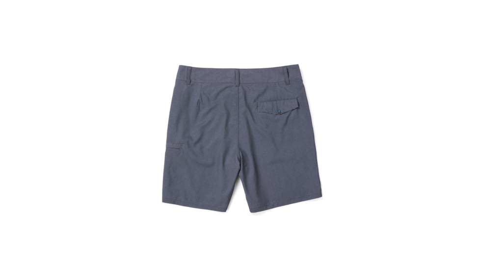 Vast Linen Mondos Men's Boardshort, Charcoal Grey, B3247-Grey