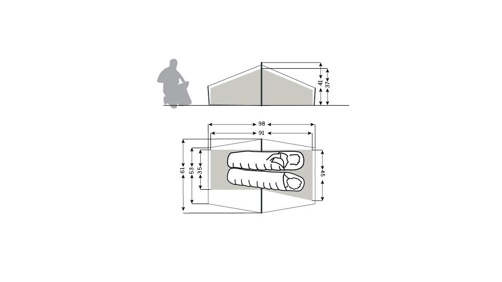 Vaude Power Lizard Floor Protector 723042