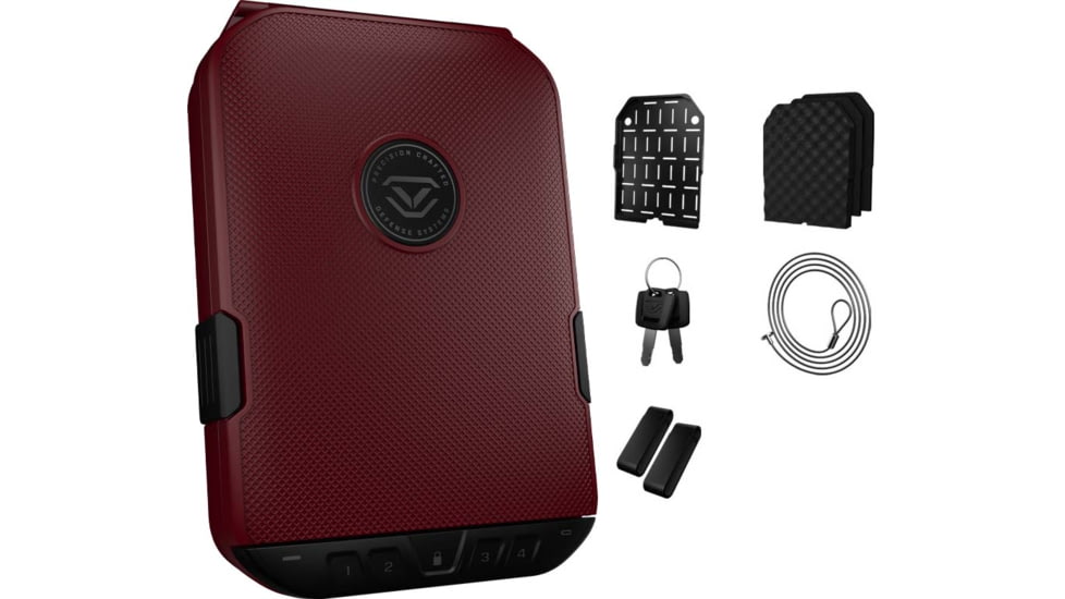 Vaultek Safe Lifepod 2.0 Dark Red, Red, VLP20-DR