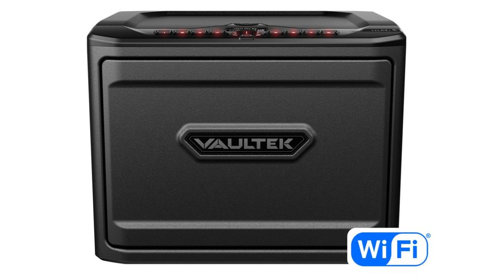 Vaultek Safe NMXi Large Capacity Wi-Fi Rugged Biometric Smart Safe, Black, NMXi-BK