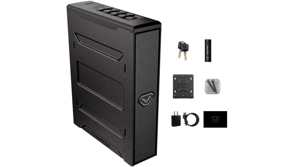 Vaultek Safe SR20 Bluetooth 2.0 Slider Safe, Black, SR20-BK