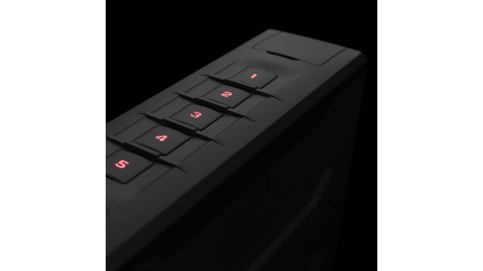 Vaultek Safe SR20 Bluetooth 2.0 Slider Safe, Black, SR20-BK