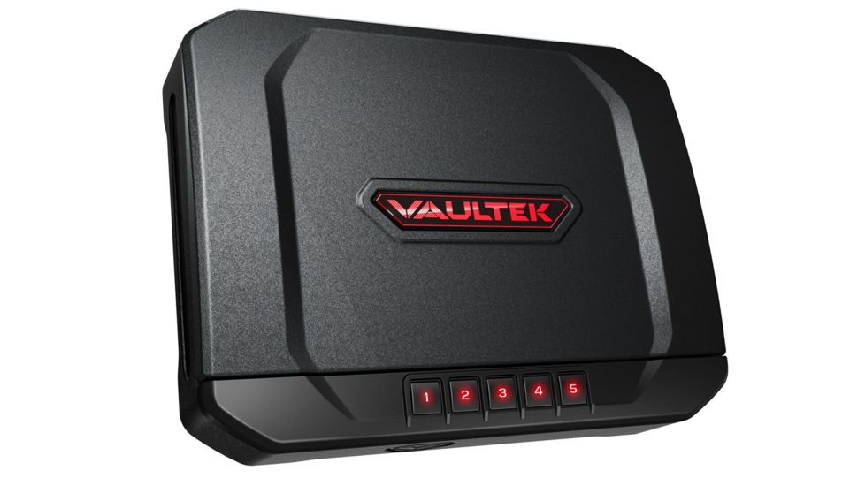 Vaultek Safe VT20 Bluetooth Pistol Vault, Black, VT20-BK