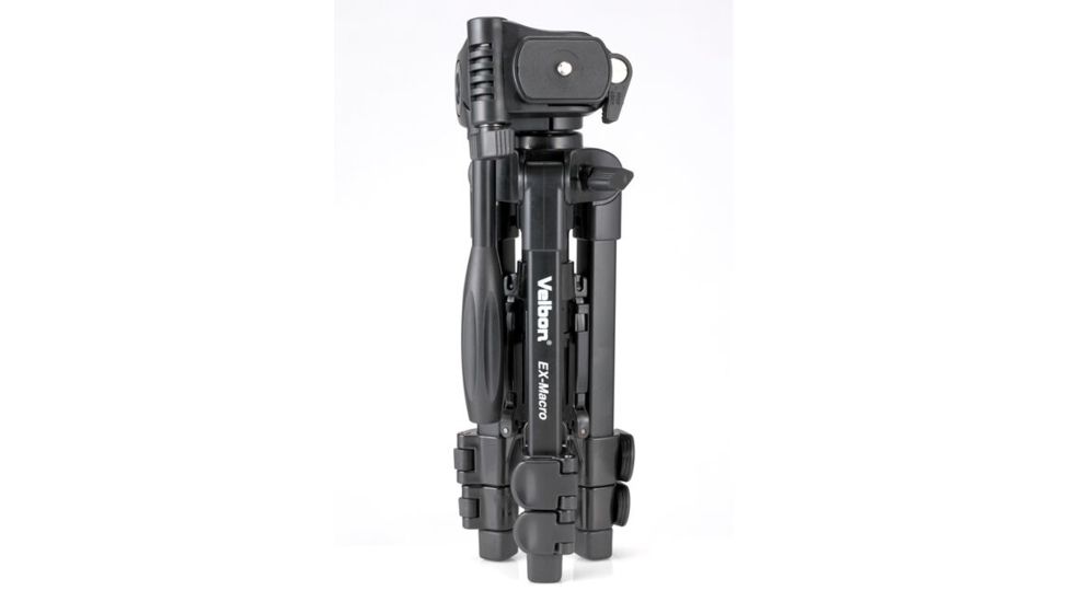 Velbon EX-Macro 3-section Aluminum Lightweight Ttripod, 2 Position Legs EX-Macro