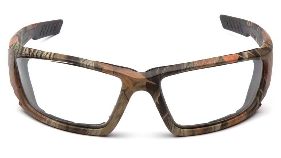 Venture Gear Brevard Safety Glasses - Clear Anti-Fog Lens, Cammo Frame, VGCM1010DT