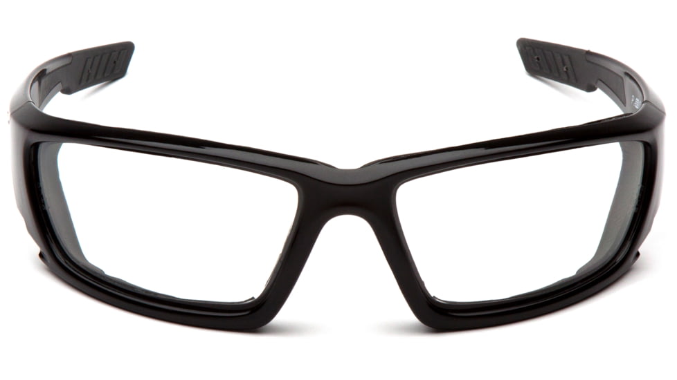 Venture Gear Brevard Safety Glasses - Clear Anti-fog Lens, Shiny Black Frame, VGSB1010DT