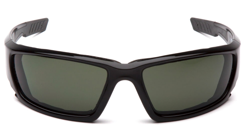 Venture Gear Brevard Safety Glasses - Forest Gray Anti-Fog Lens, Shiny Black Frame, VGSB1026DT